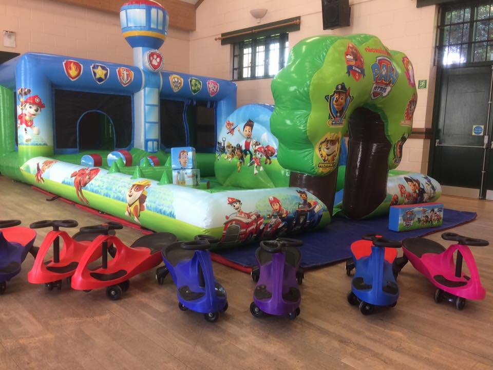 paw patrol bouncy castle