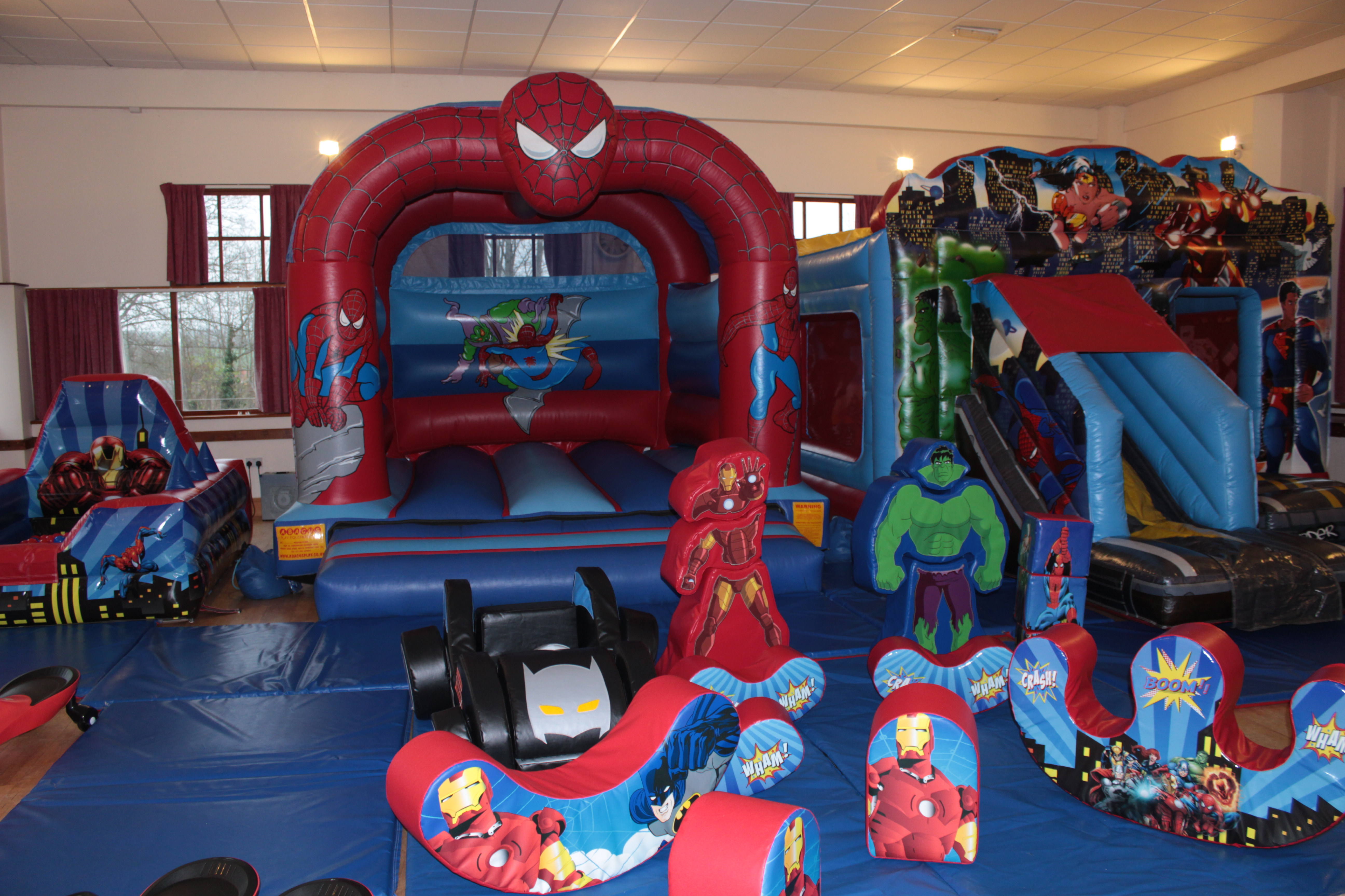 bouncy castle St Gorges church hall Dorchester